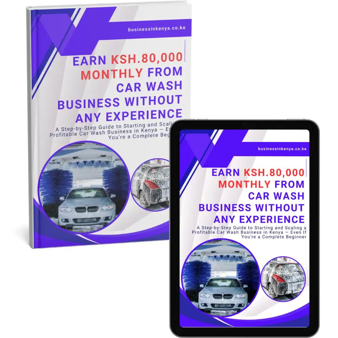 Earn Ksh.80,000 Monthly From Car Wash Business Without Any Experience